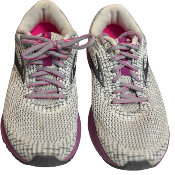 Brooks Revel 3 Sneakers Gray and Purple Women’s Size 7 Running Shoes - Picture 14 of 16